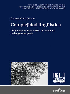 cover image of Complejidad lingueística